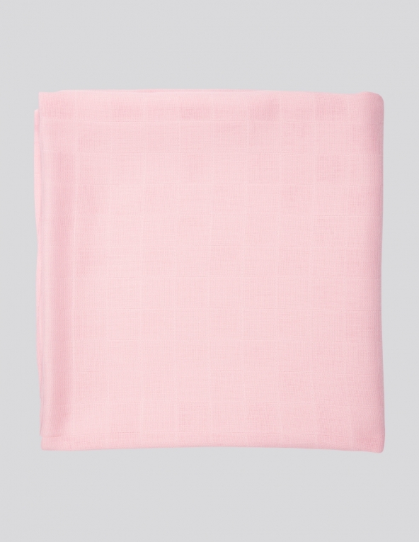 Magnolia Pink - 80 x 80 cm Müslin Örtü